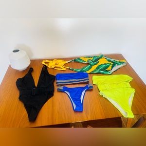 All these bathing suits.